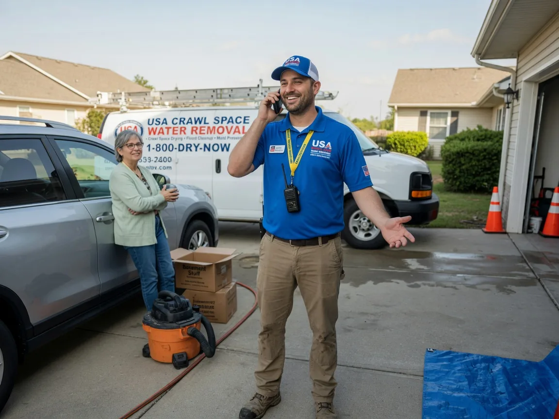 Crawl Space Water Removal Rushsylvania, OH FAQs